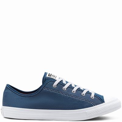 Női Converse Chuck Taylor All Star Dainty Tornacipő CO5189072 Sötétkék/Fehér